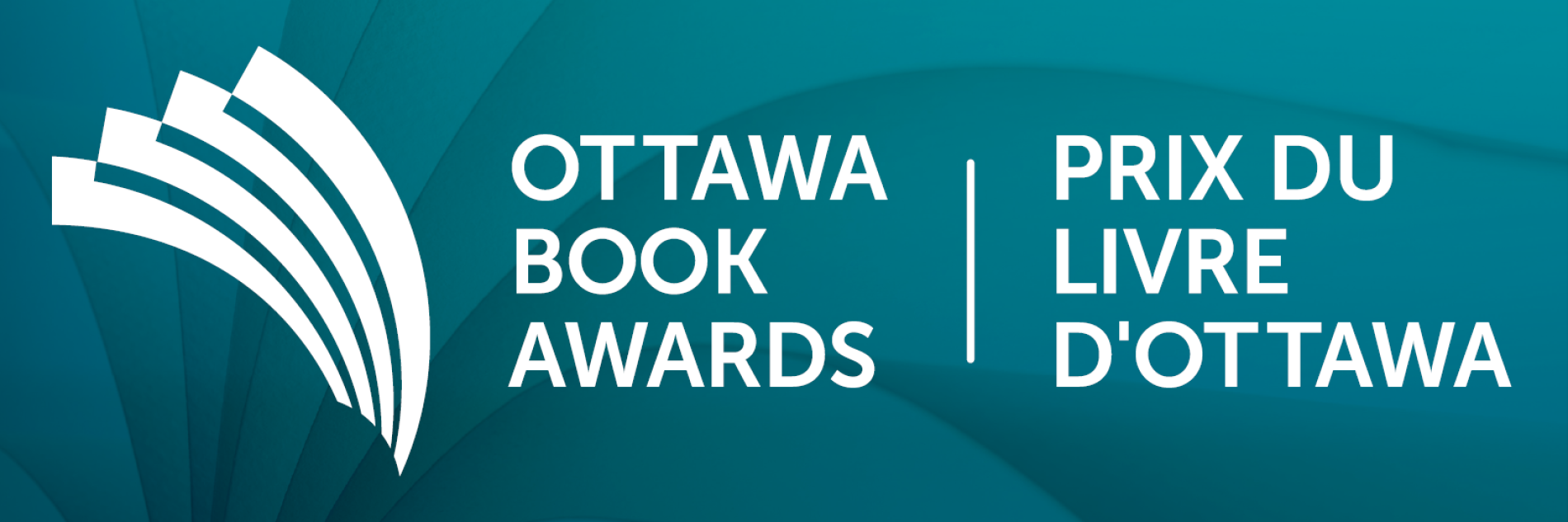 Ottawa Book Awards logo with the text Ottawa Book Awards / Prix du livre d'Ottawa