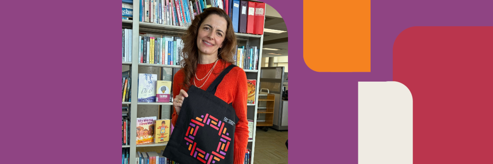 Sonia with OPL Branded Tote